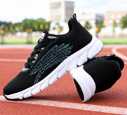 Men's And Women's Flying Woven Breathable Running Shoes Couple's Casual Sneakers