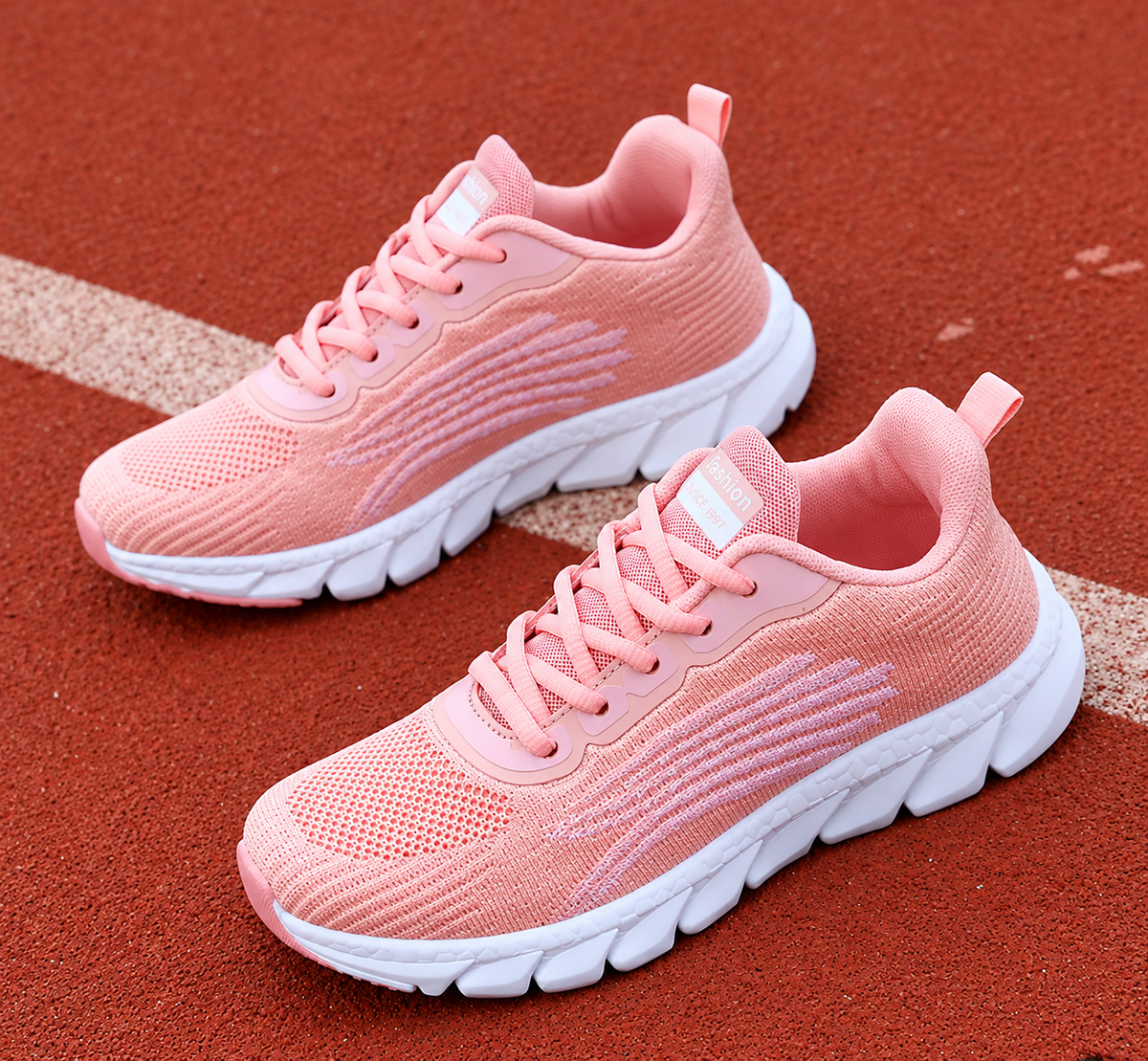Men's And Women's Flying Woven Breathable Running Shoes Couple's Casual Sneakers