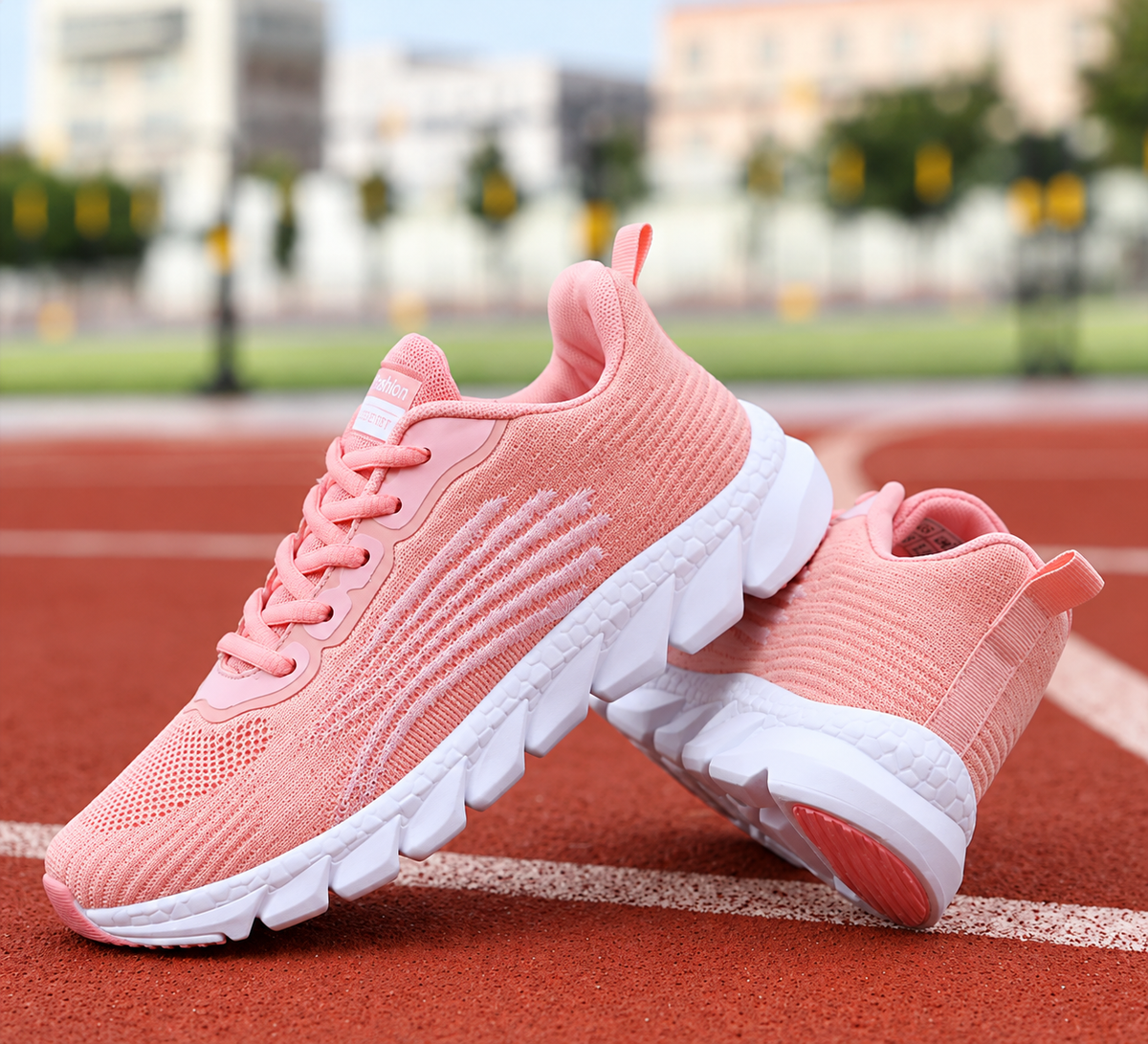 Men's And Women's Flying Woven Breathable Running Shoes Couple's Casual Sneakers